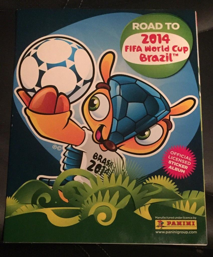 Panini volledig leeg voetbal sticker album  road to brasil 2, Verzenden, Nieuw, Sticker