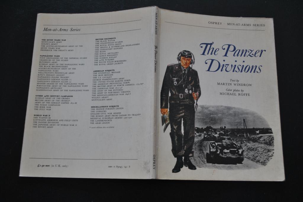 The Panzer Divisions Osprey 1975 WW2 Army 39 45 Collection, Collections, Enlèvement ou Envoi, Armée de terre, Livre ou Revue