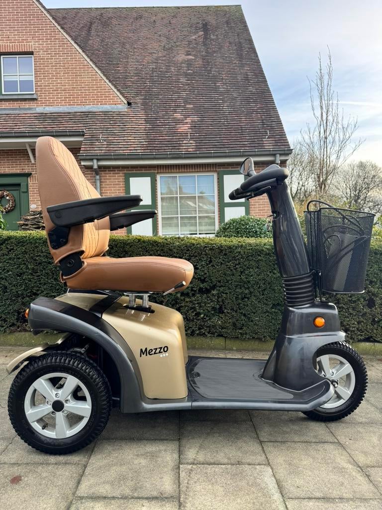 Life & Mobility Mezzo Elegance Prachtig Invalide Scootmobiel, Ophalen of Verzenden, Inklapbaar, Zo goed als nieuw, Elektrische rolstoel