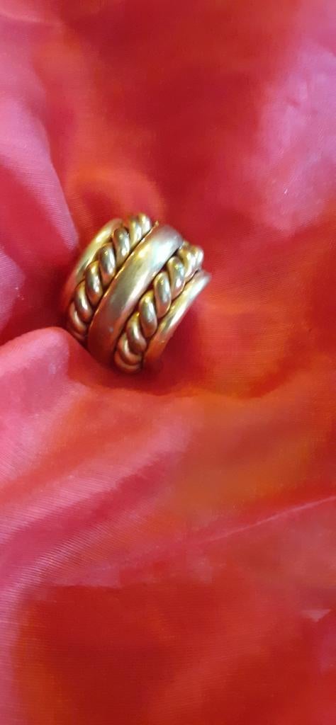 Ancienne broche de nœud de foulard, Ophalen of Verzenden, Gebruikt