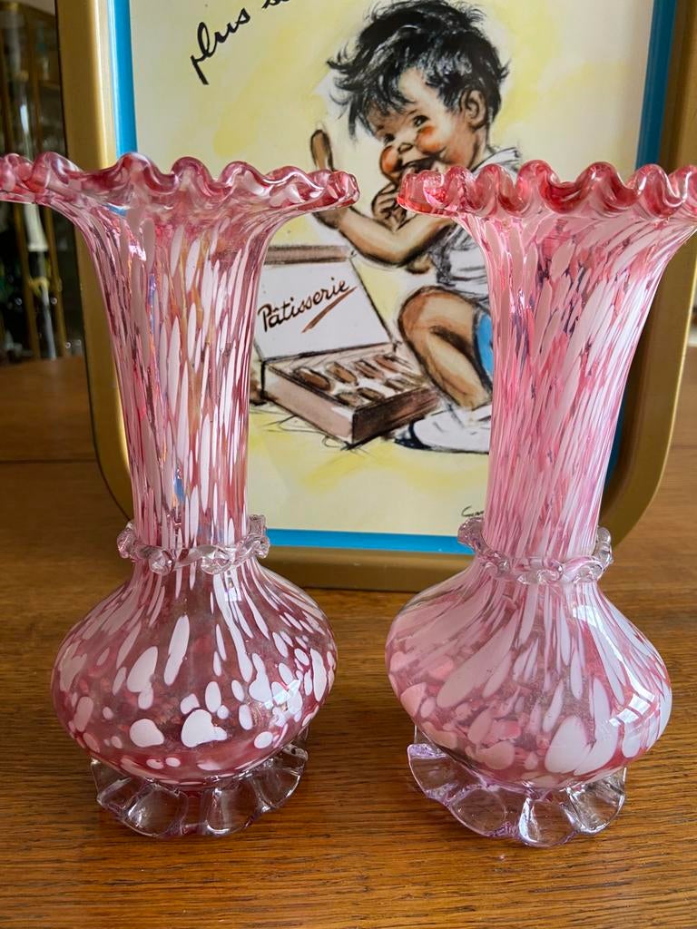 Paire vases Murano, Enlèvement
