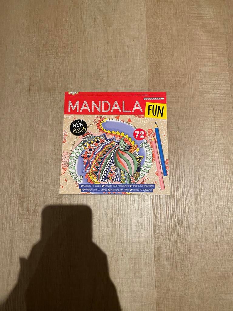 Livre de coloriage Mandala, Enlèvement, Neuf