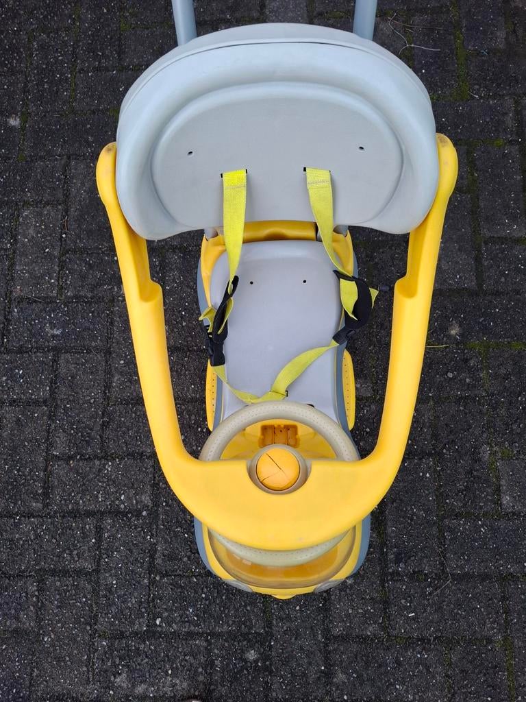 Vintage Berchet Loopauto loopwagen 3 in 1, Ophalen