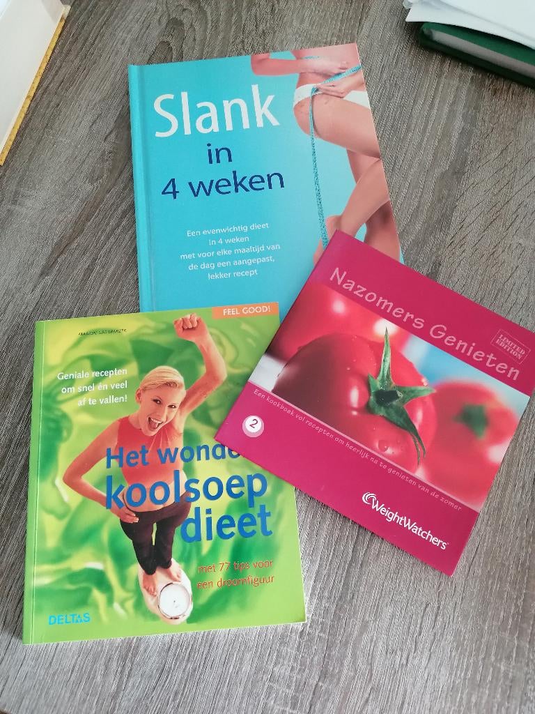 Kookboeken " slanke lijn ", Ophalen, Weight Watchers, Zo goed als nieuw, Gezondheid en Conditie