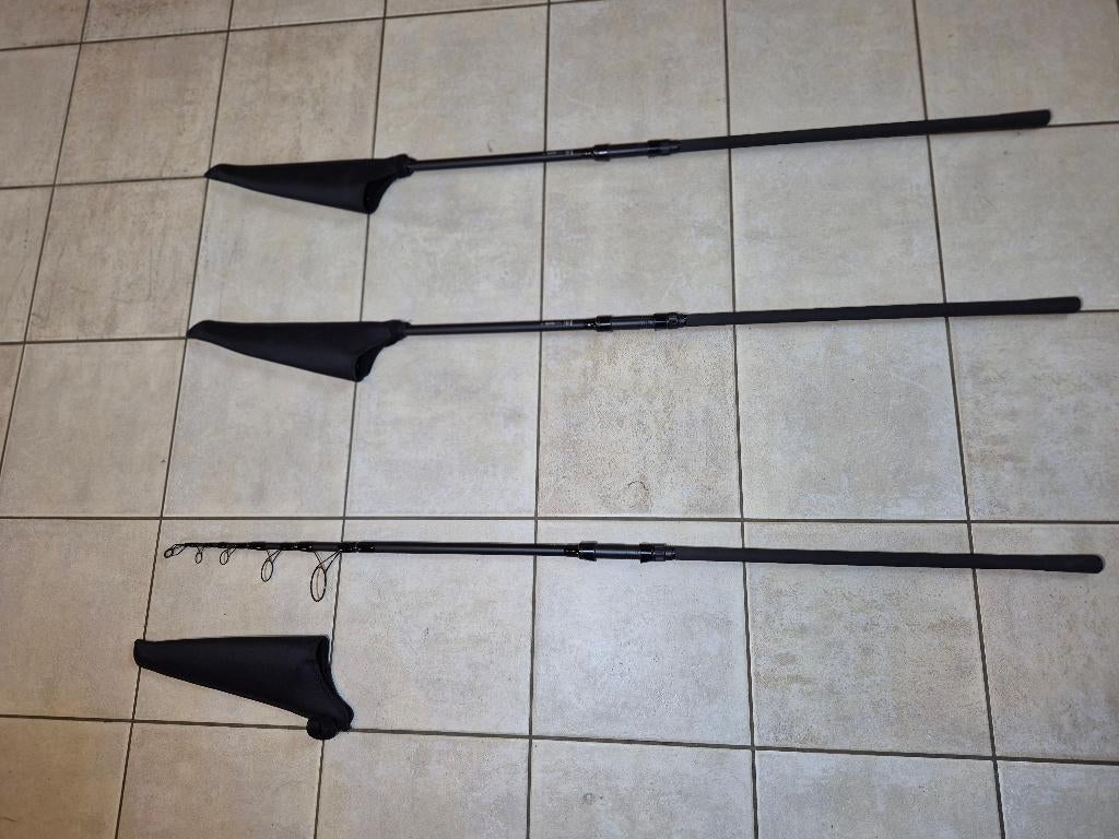 3 Fox EOS PRO Teleskopische Karperhengels13' 3.5lbs 3.90m, Ophalen, Zo goed als nieuw, Werphengel