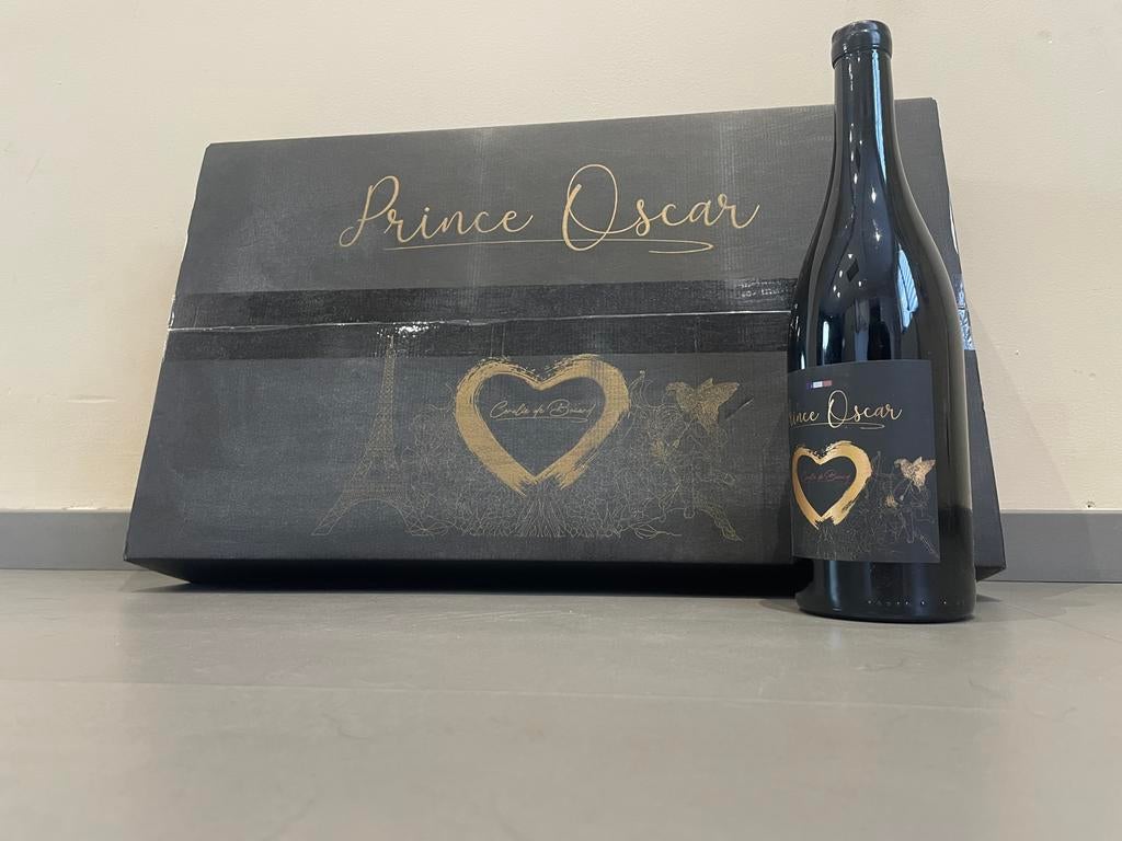 Lot de vin Prince oscar, Collections, Vins, Comme neuf, Enlèvement