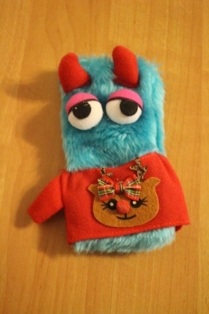 Grappig GSM zakje / tasje -- blauwe duivel, Enlèvement ou Envoi, Comme neuf, Bleu, Autres marques