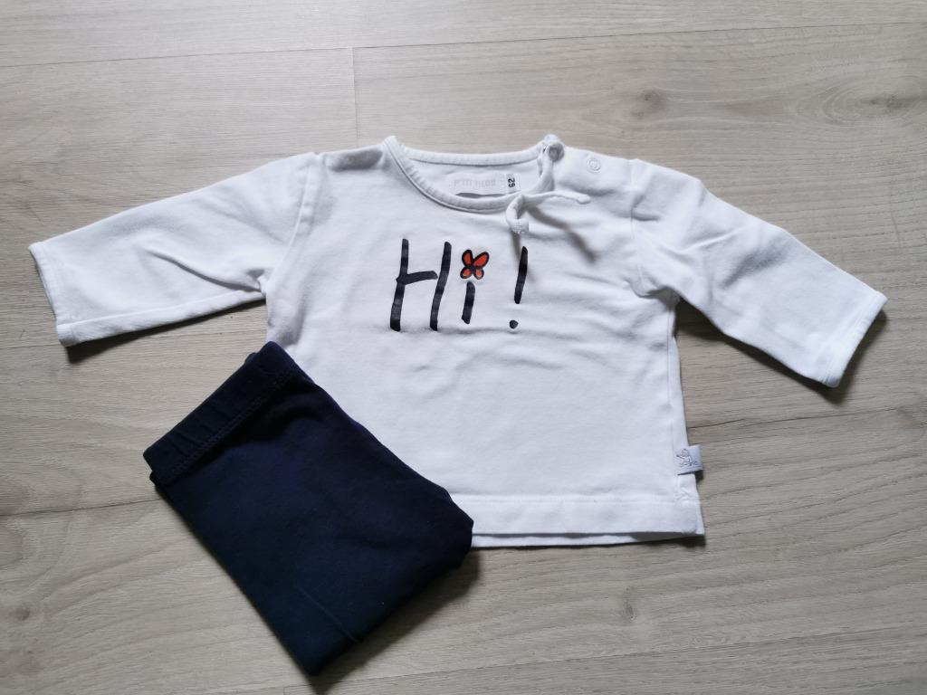 Longsleeve P'tit Filou met legging - maat 62, Kinderen en Baby's, Babykleding | Maat 62, Jongetje of Meisje, Ophalen of Verzenden