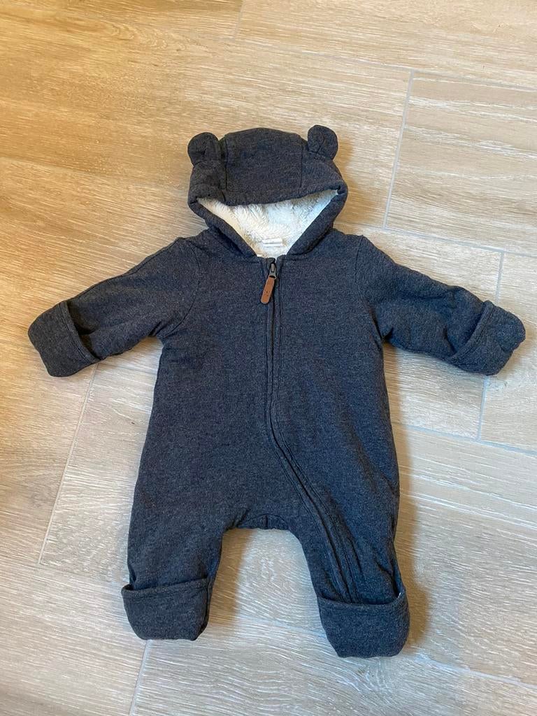 Gewatteerd winterpakje, Kinderen en Baby's, Babykleding | Maat 50, Jongetje of Meisje, H&M, Ophalen of Verzenden, Zo goed als nieuw