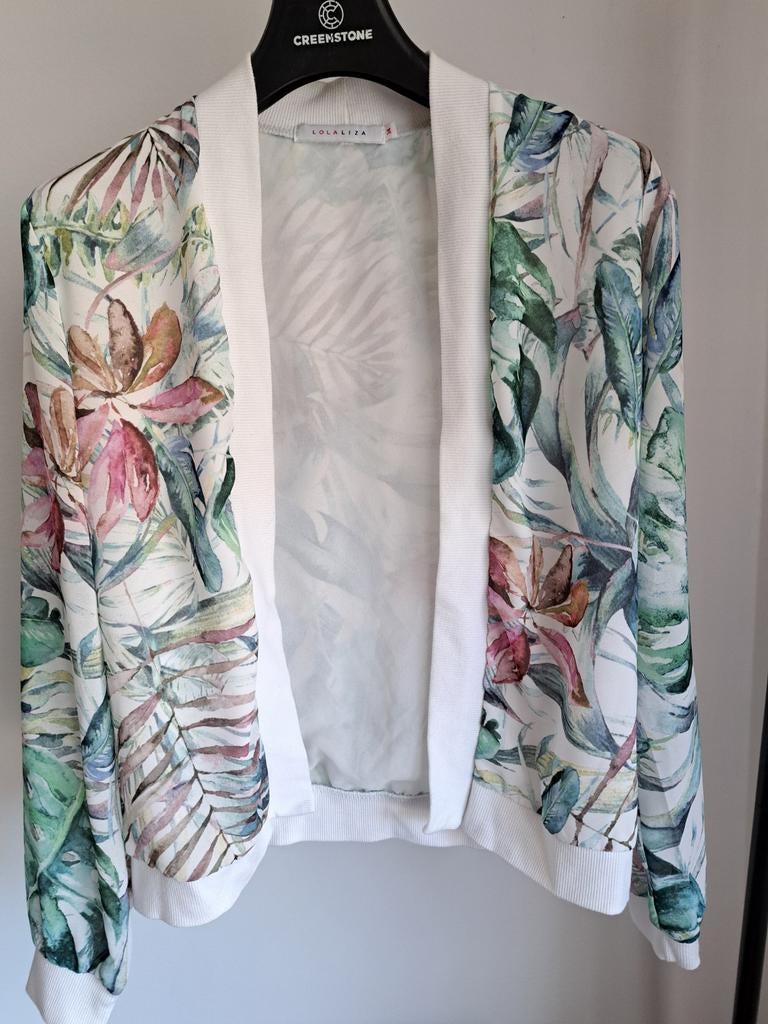 Tropical bomber L&L, Kleding | Dames, Overige kleuren, Lola & Liza, Ophalen of Verzenden, Zo goed als nieuw