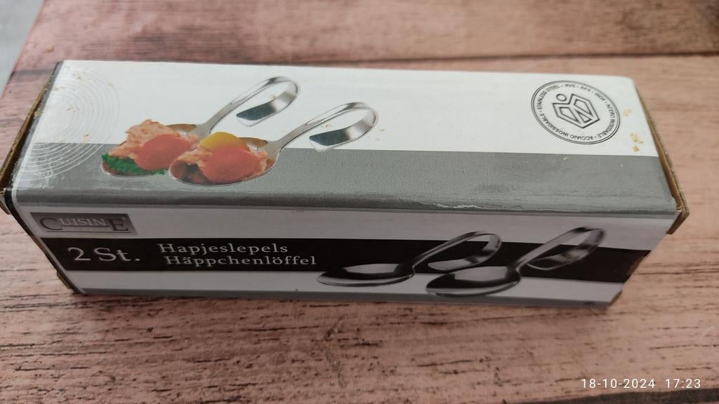 Hapjes lepels, Ophalen of Verzenden, Nieuw