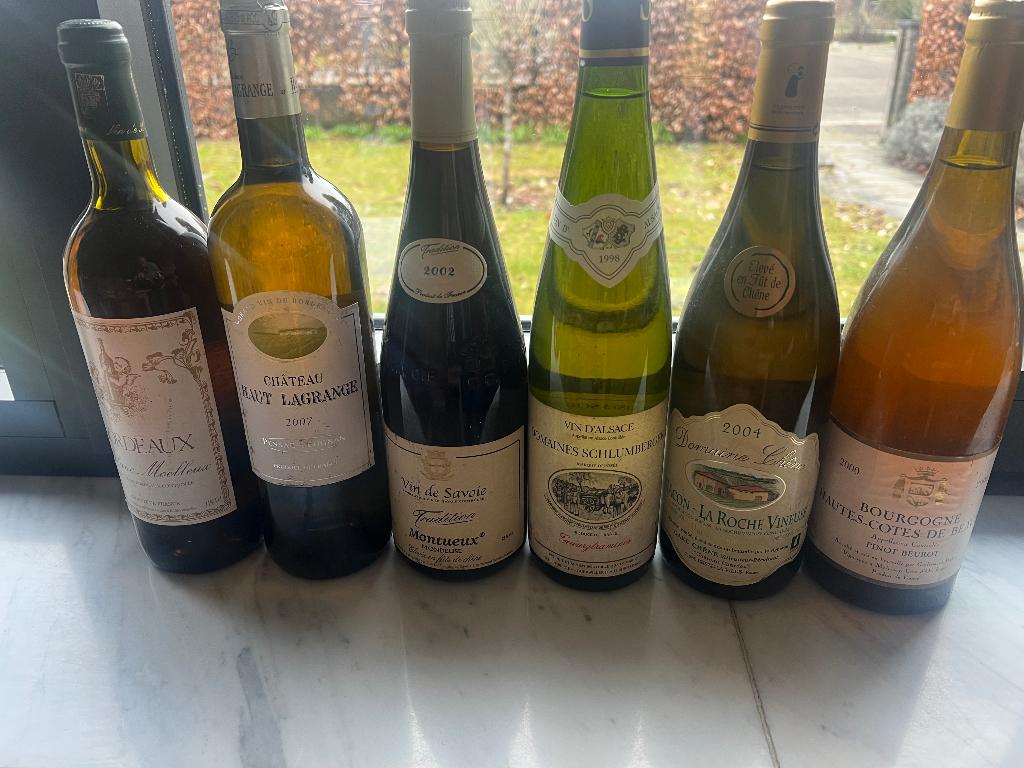 Vins blancs, Verzamelen, Wijnen, Ophalen, Frankrijk, Witte wijn
