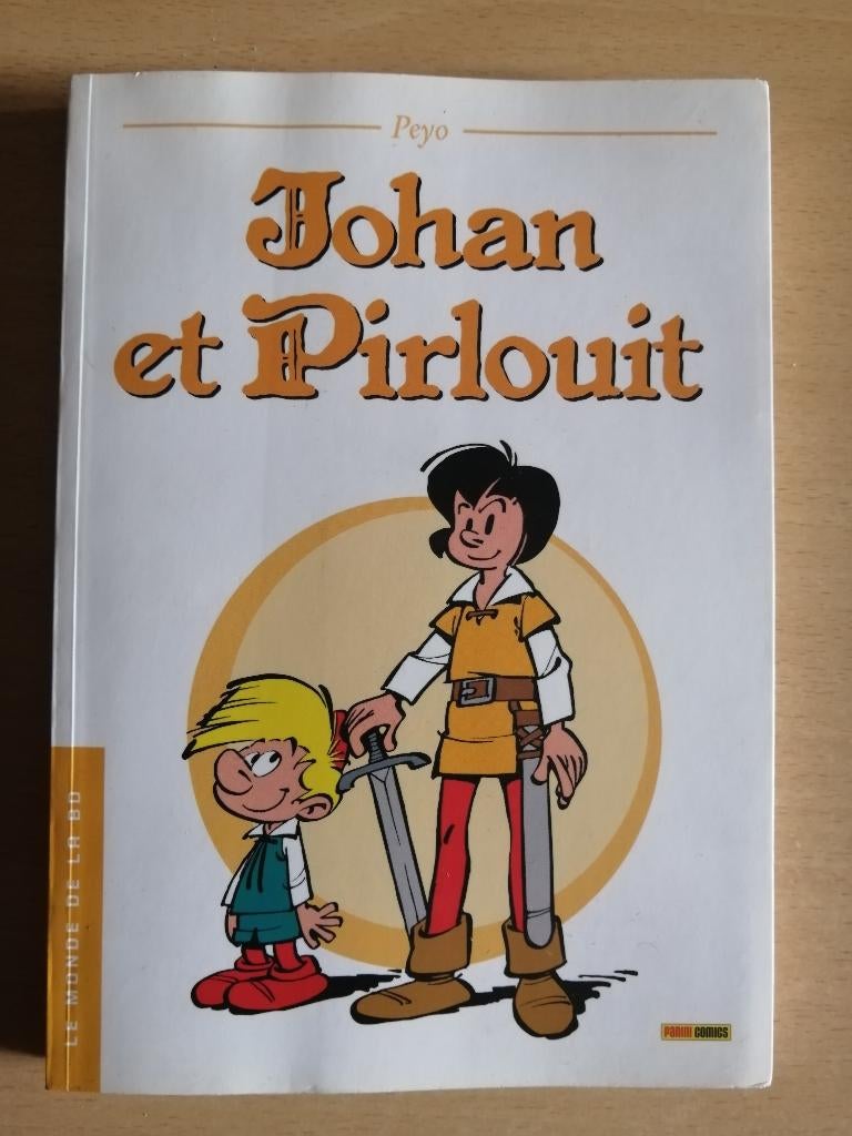 Johan et Pirlouit - Le Monde de la BD - Peyo, Une BD, Enlèvement ou Envoi