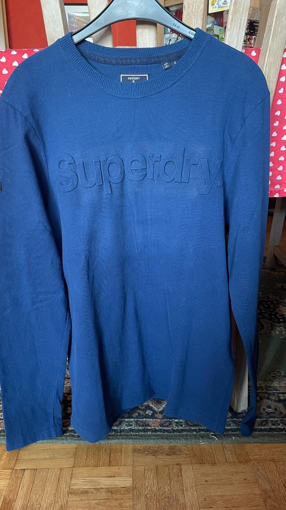 T-shirt Superdry neuf (S), Neuf, Enlèvement, Bleu, Taille 46 (S) ou plus petite