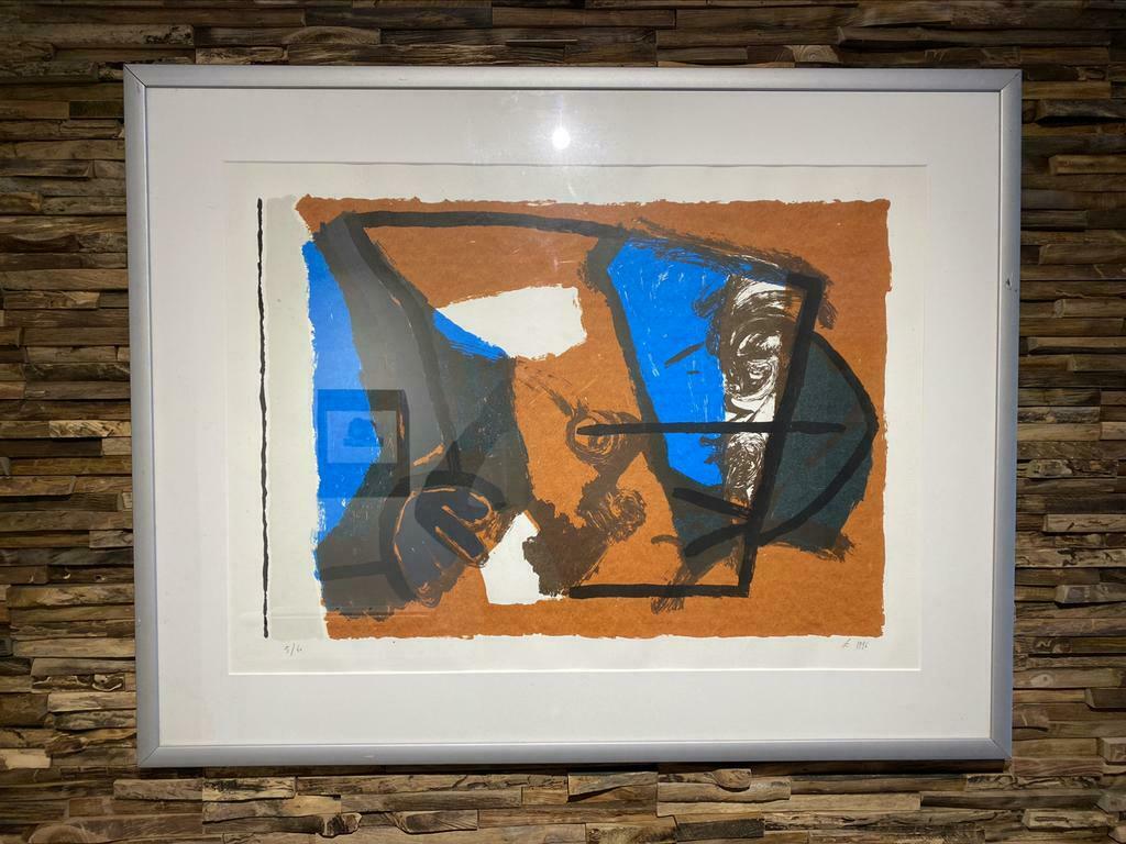 Litho van 1996 beperkte oplage 5/60, Ophalen