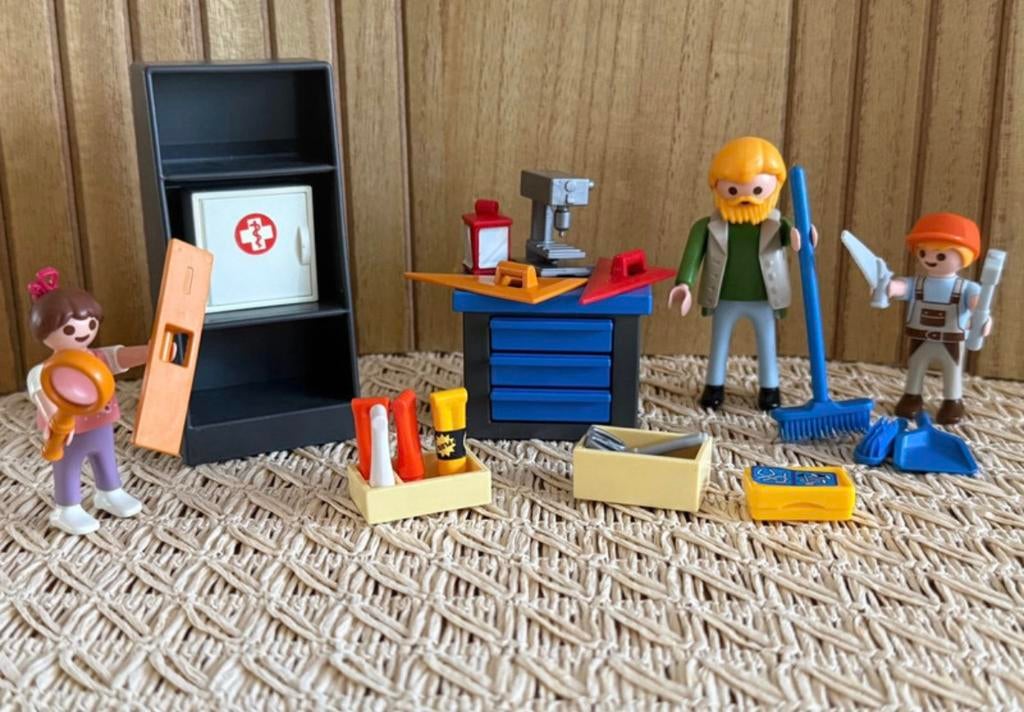 Playmobil technieklokaal, Ophalen of Verzenden, Zo goed als nieuw