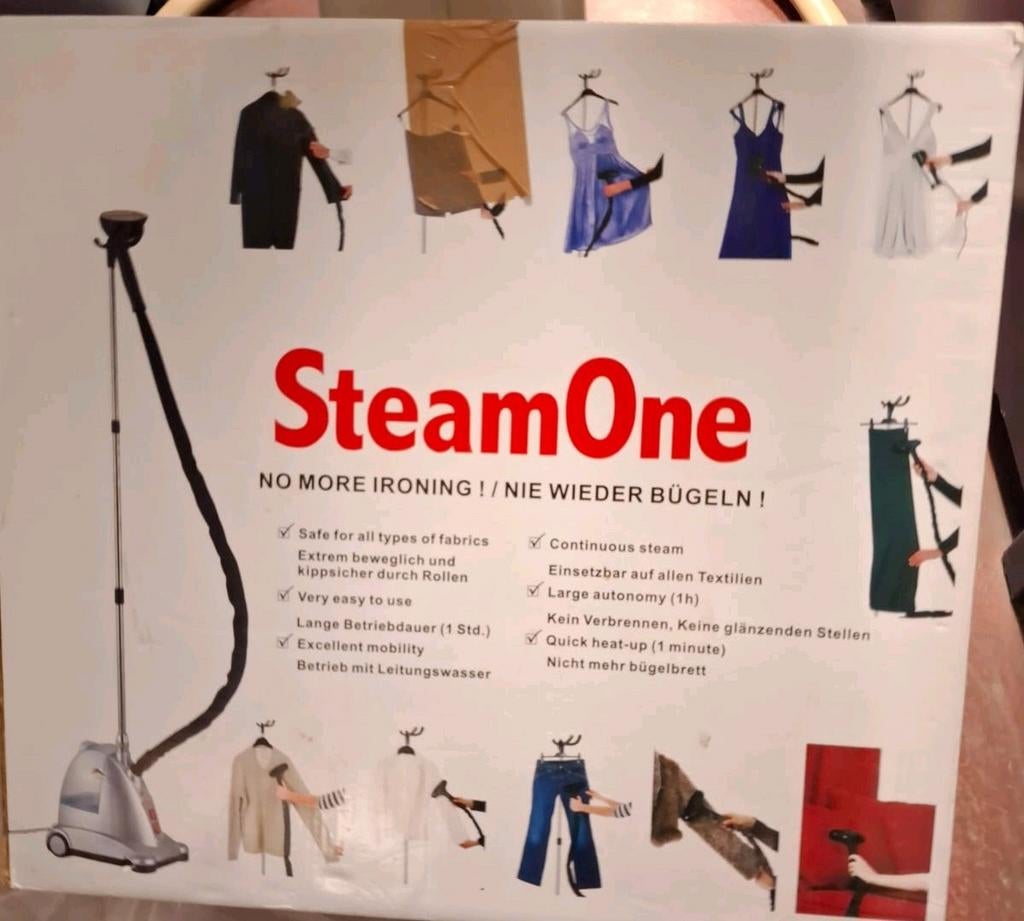 Kledingstomer „Steamone” in zeer goede staat, Elektronische apparatuur, Stoomapparaten, Kledingstomer, Ophalen