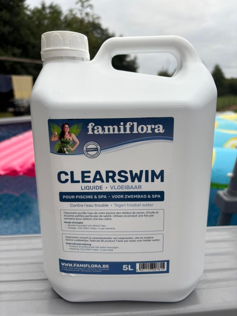 Famiflora Clearswim vloeibaar 5L, Ophalen of Verzenden, Nieuw