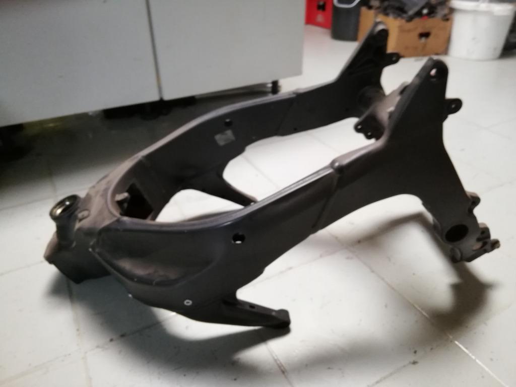 kawasaki zx6r model '07-'08 frame met alle  papieren, Ophalen of Verzenden, Gebruikt