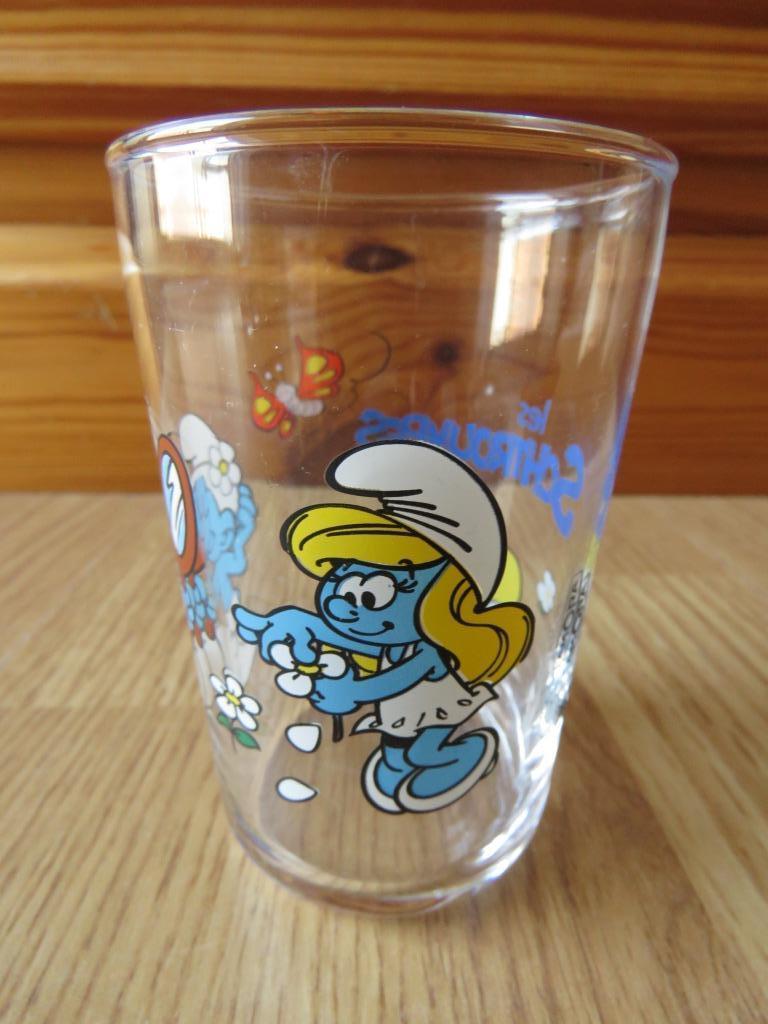 verre les schtroumpfs de 2010, Ophalen of Verzenden, Zo goed als nieuw, Frisdrankglas
