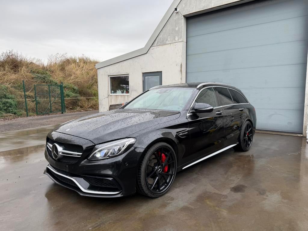 Mercedes-Benz C63 S - Btw Wagen - Lichte Vracht, Auto's, Achterwielaandrijving, 375 kW, Euro 6, Bedrijf