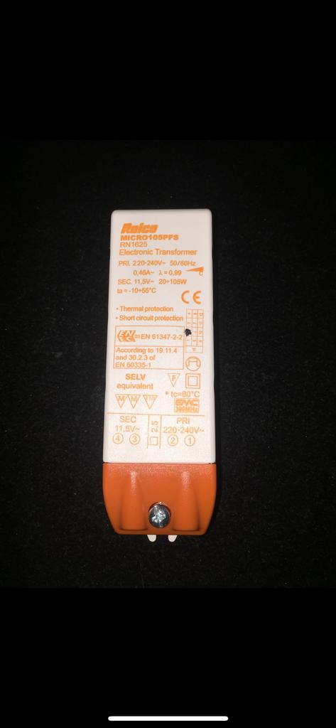 Transformator, Elektronische apparatuur, Ophalen, Zo goed als nieuw