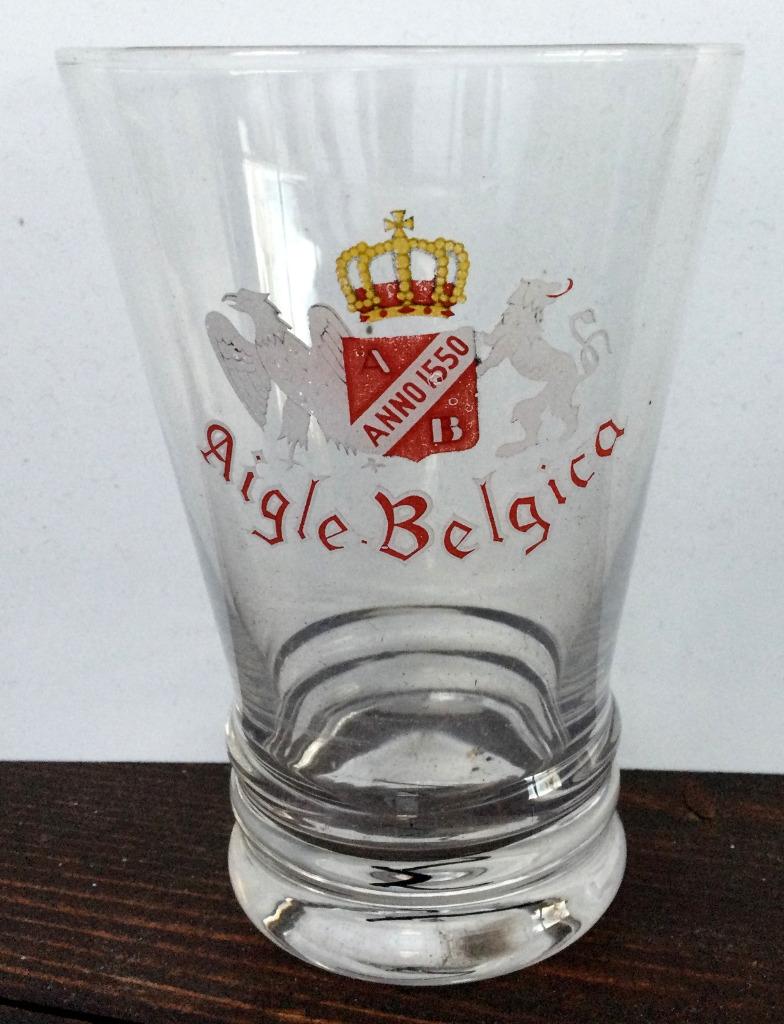 bier brouwerij glas Bab Aigle belgica   proefglas, Ophalen of Verzenden, Zo goed als nieuw