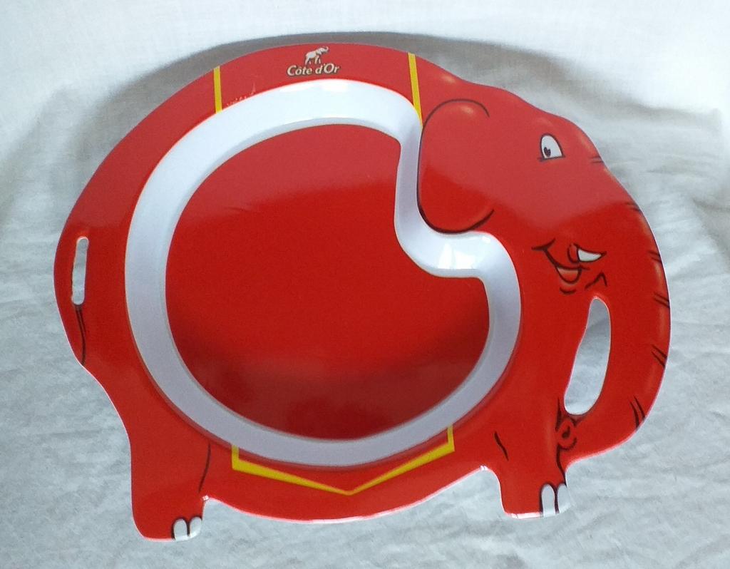 assiette elephant côte d'Or enfant, Enlèvement ou Envoi, Comme neuf
