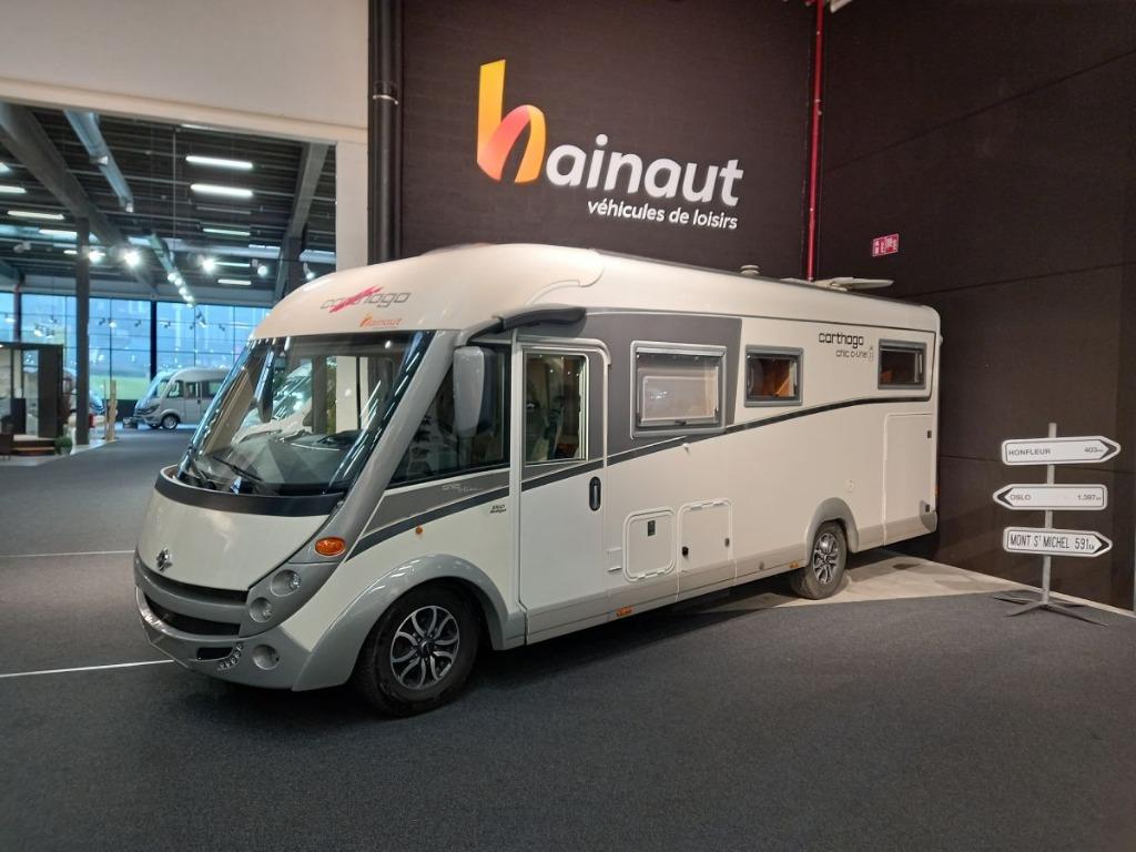 Carthago Chic C-line 4.2 DB, Caravanes & Camping, Camping-cars, Jusqu'à 4, Entreprise, Boîte manuelle, Intégral