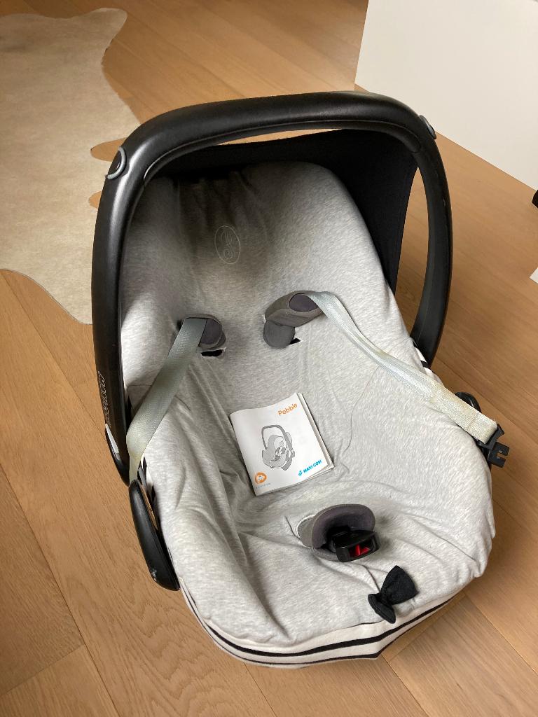Maxi Cosi Pebble (excl hoes), Enlèvement, Utilisé, Maxi-Cosi, Ceinture de sécurité ou Isofix