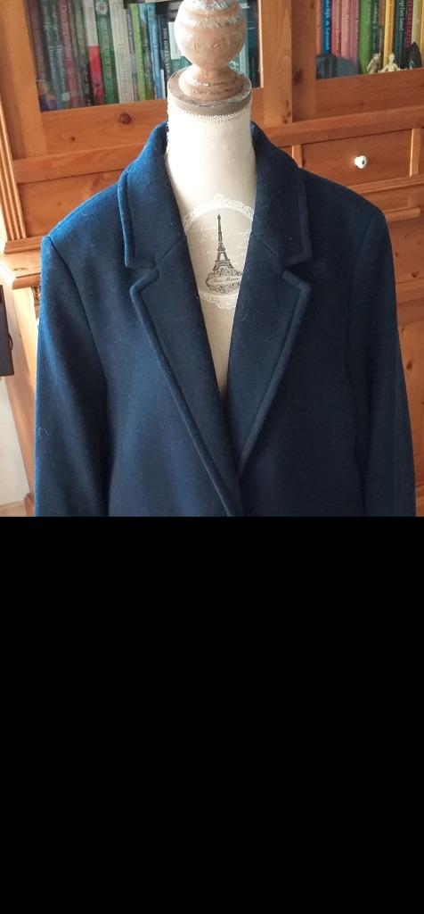 mantel van Esprit, Blauw, Maat 46/48 (XL) of groter, Nieuw, Ophalen of Verzenden