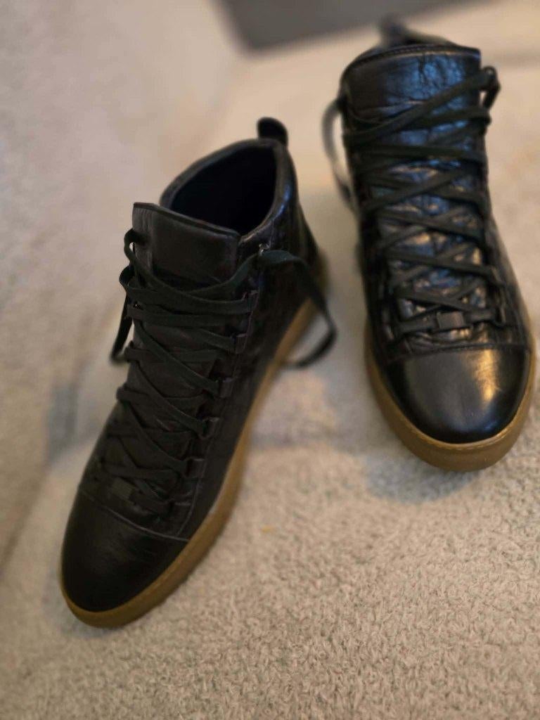 Balenciaga Arena High maat 45, Kleding | Heren, Schoenen, Ophalen, Andere, Zwart, Zo goed als nieuw
