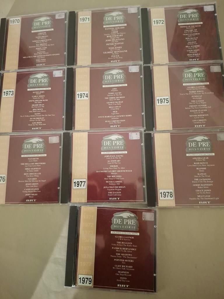 Cds de pre historie 1970/1979  vol 1, Cd's en Dvd's, Ophalen of Verzenden