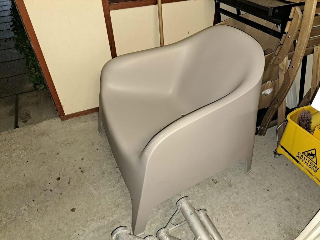 Fauteuil IKEA Skarpo à vendre !, Jardin & Terrasse, Enlèvement, Comme neuf, Synthétique, Empilable