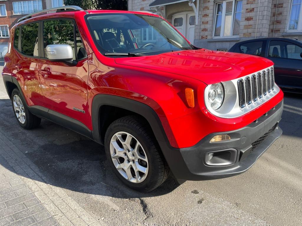 jeep ranegade, Auto's, Zwart, Leder, Bedrijf, Te koop