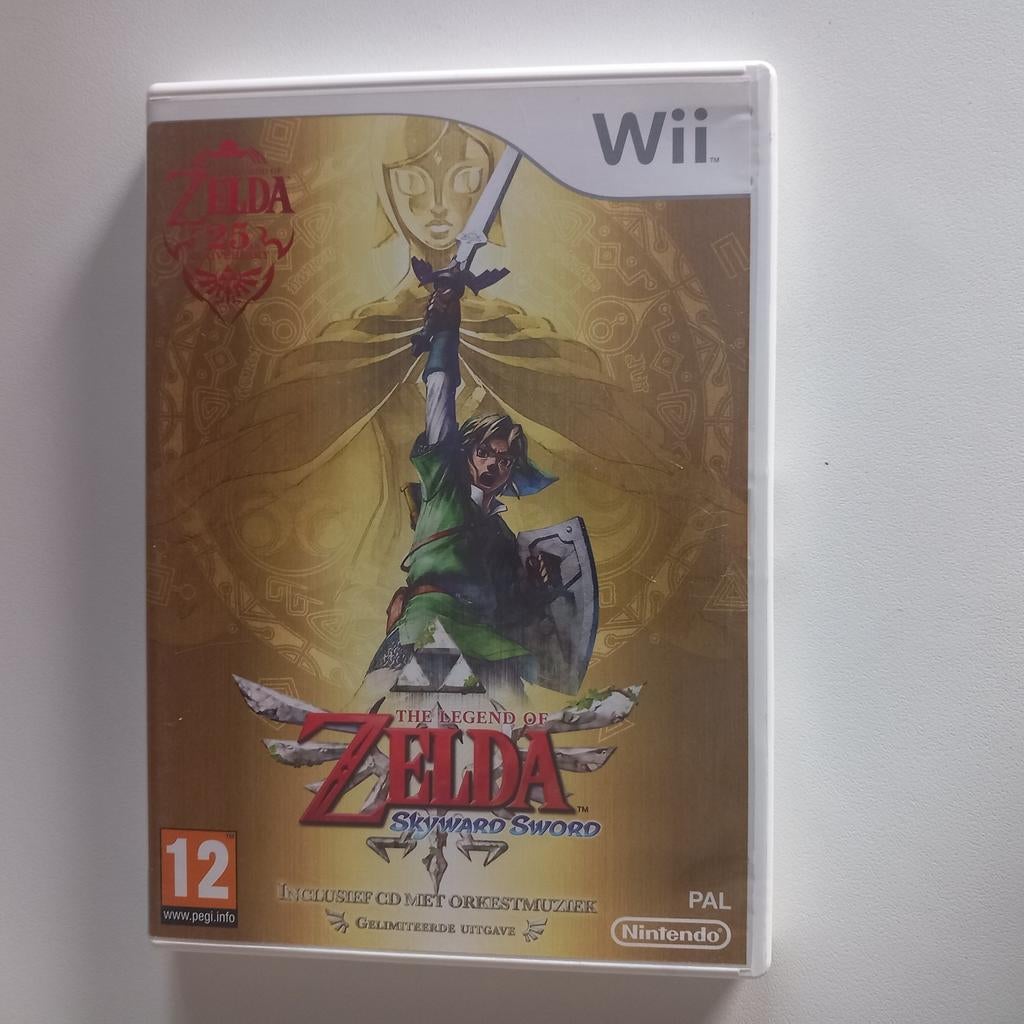 The Legend of Zelda skyward Sword Nintendo wii, Ophalen of Verzenden, Zo goed als nieuw