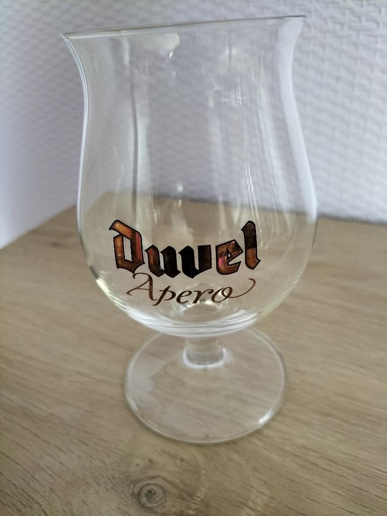 Duvelglas 16,5 cl. Apéro, Ophalen of Verzenden, Zo goed als nieuw, Glas of Glazen, Duvel