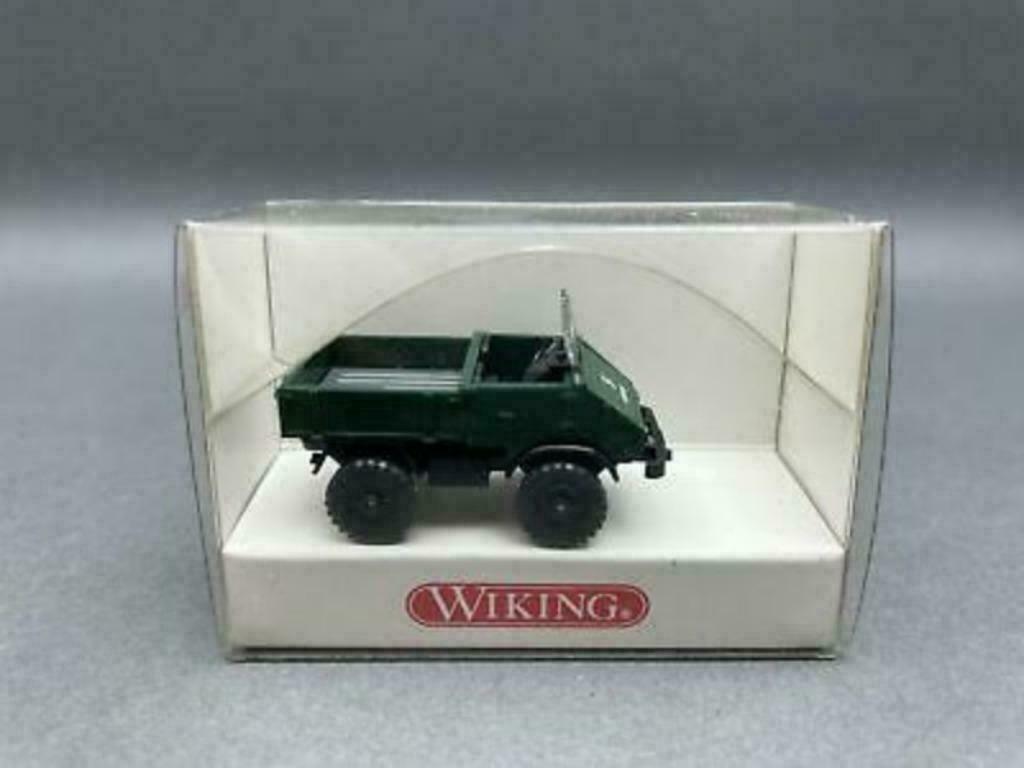 MERCEDES BENZ Unimog 411 Cabrio 1/87 HO WIKING Neuf + Boite, Enlèvement ou Envoi, Neuf, Bus ou Camion, Wiking