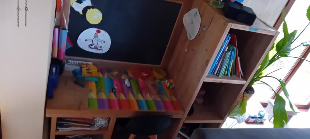 Steigerhouten bureau, Kinderen en Baby's, Ophalen