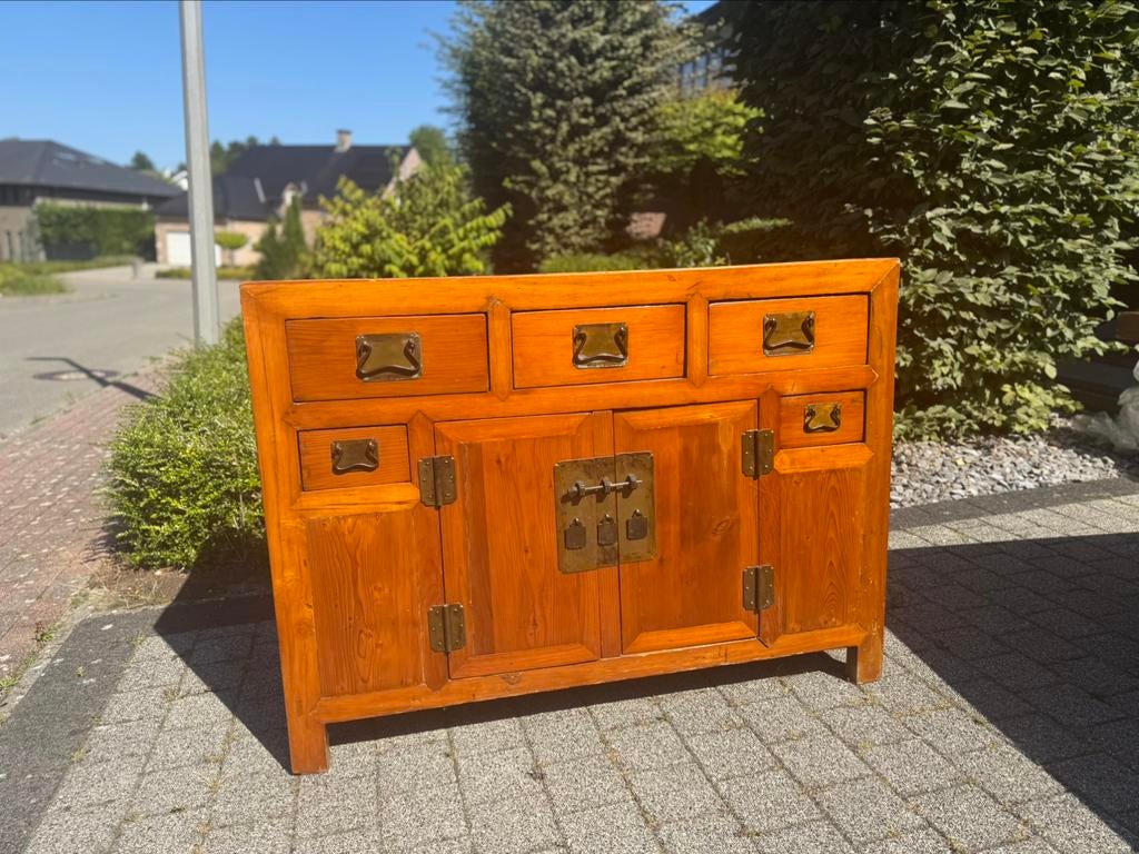 Oud Chinees buffet — late Qing-dynastie (ca. 1880-1910), Ophalen