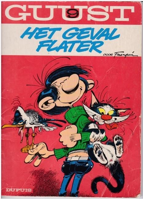 Guust 9 – Het Geval Flater (1977), Eén stripboek, FRANQUIN, Ophalen, Gelezen