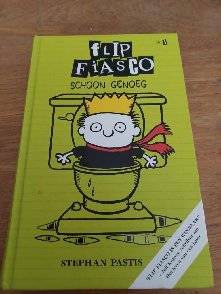 Stephan Pastis - Flip Fiasco Schoon genoeg, Boeken, Ophalen of Verzenden, Stephan Pastis