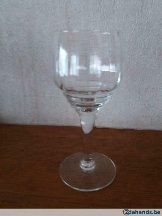 fijne jeneverglazen, Ophalen, Gebruikt, Glas of Glazen