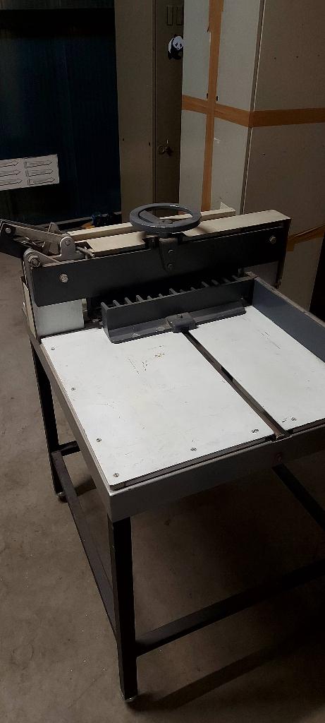 guillotine voor boekbinden, Ophalen, Gebruikt, Slicemachine of Snijmachine, Overige merken