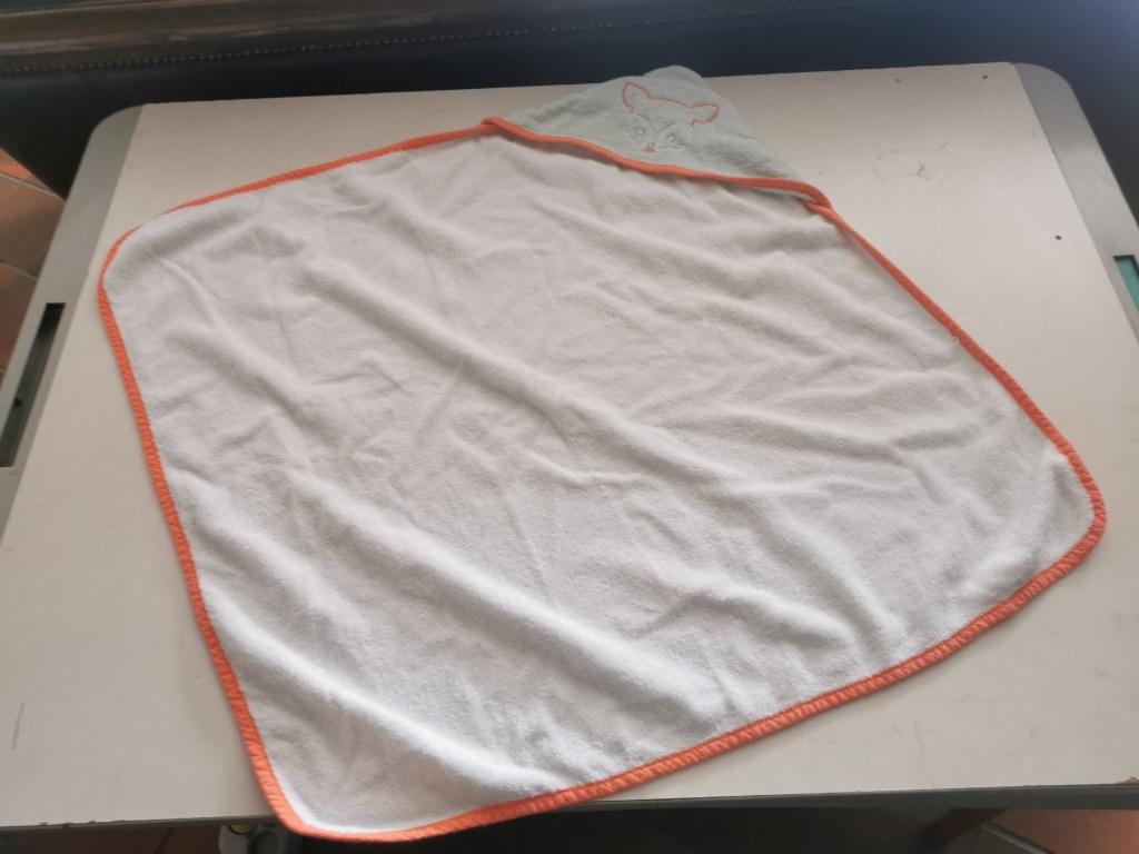 Badcape 65x65 cm, Kinderen en Baby's, Ophalen, Gebruikt