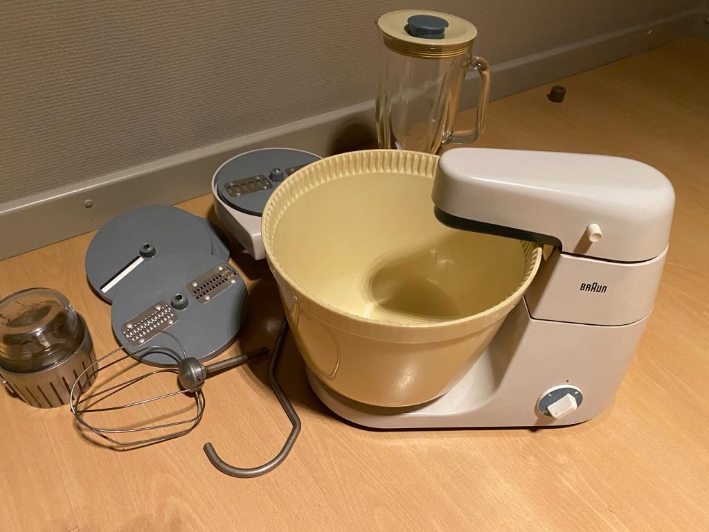 Onderdelen Vintage Keukenmachine Braun KM3 (1957), Antiek en Kunst, Antiek | Keukengerei, Ophalen
