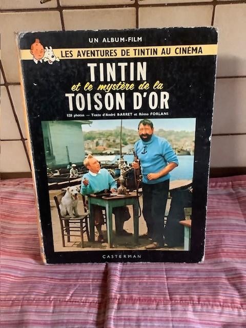 un album film Les Aventures de TinTin au Cinéma 120 photos, Livres, Une BD, Enlèvement ou Envoi, Utilisé