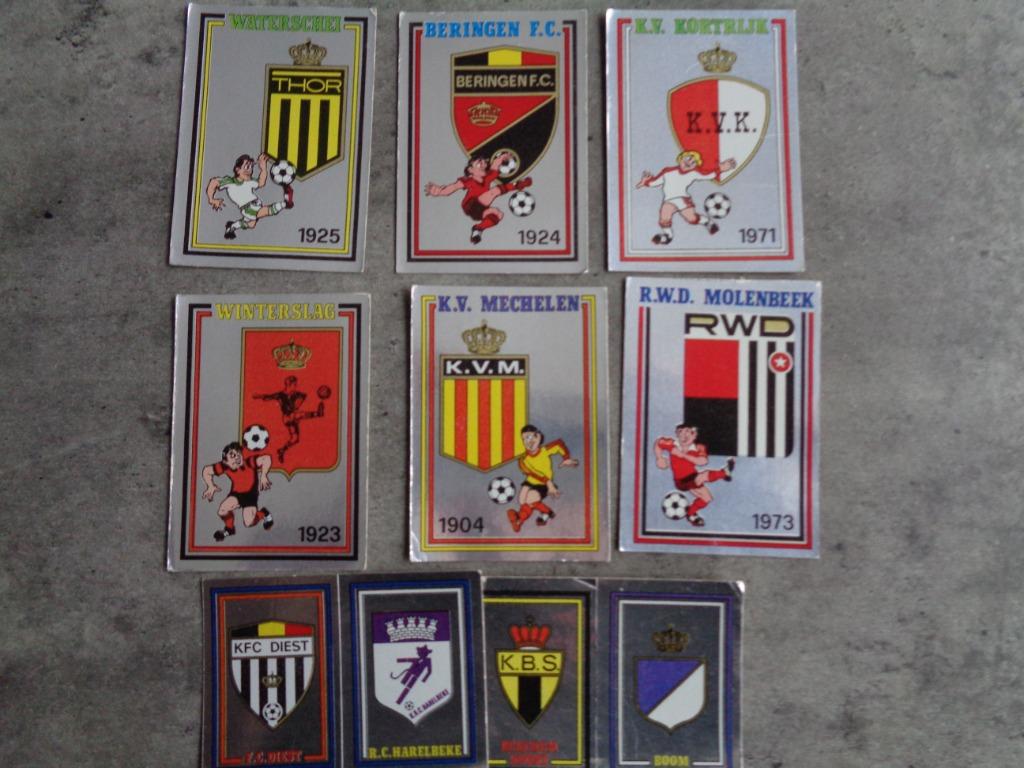 PANINI VOETBAL STICKERS FOOTBALL 82 PLAATJES 8X ANNO 1982, Verzenden
