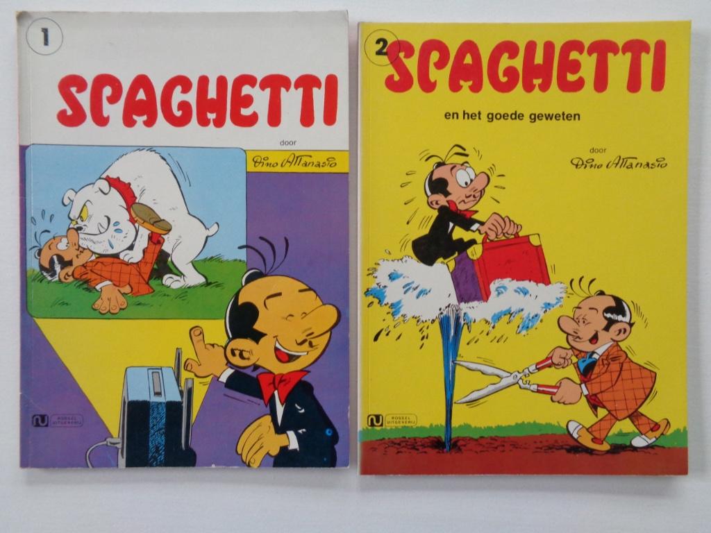 Spaghetti - album 1 en 2 - 1e dr. 1975 - Rossel Uitgaven, Enlèvement ou Envoi