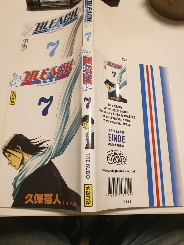 Tite KUBO - BLEACH deel 7 Nederlandse versie MANGA, Livres, Une BD, Comme neuf, Tite; Kubo, Enlèvement ou Envoi